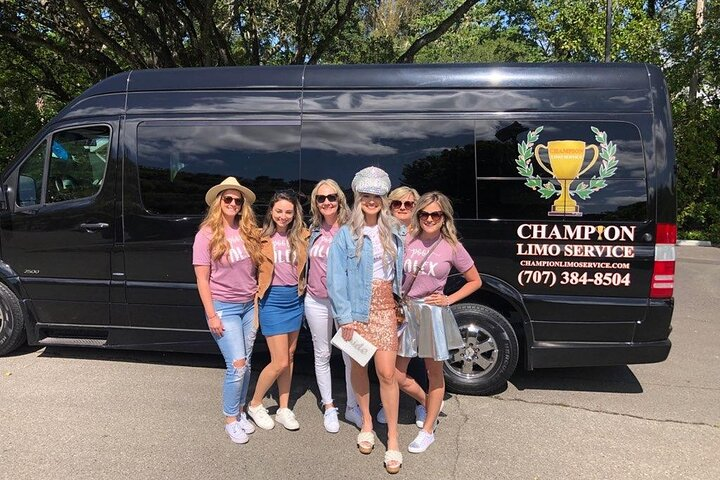 Three-day wine tasting excursion in the Napa Valley.